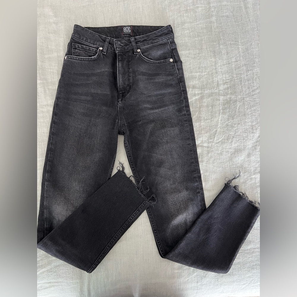 BGD High Rise Black Skinny Jeans